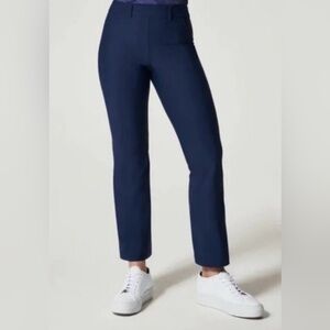 Spanx Sunshine Solutions Kick Flare Pants  Color - Midnight Navy Blue , Size S